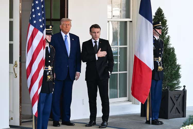 Macron Trump Putin