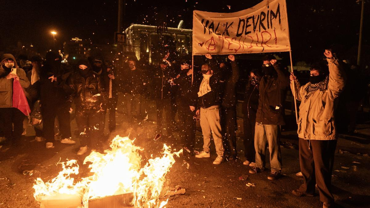 Protestas en Türkiye