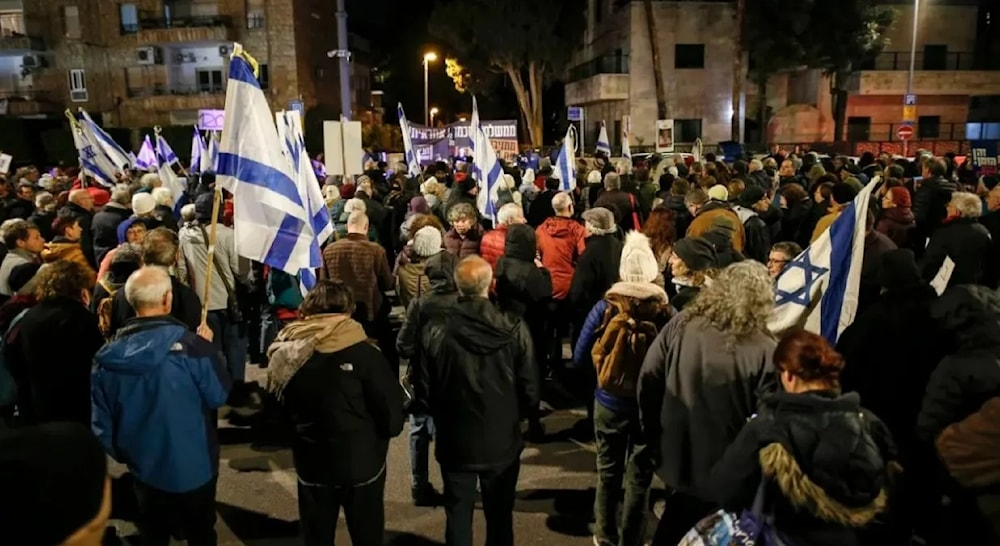 protestas contra Netanyahu