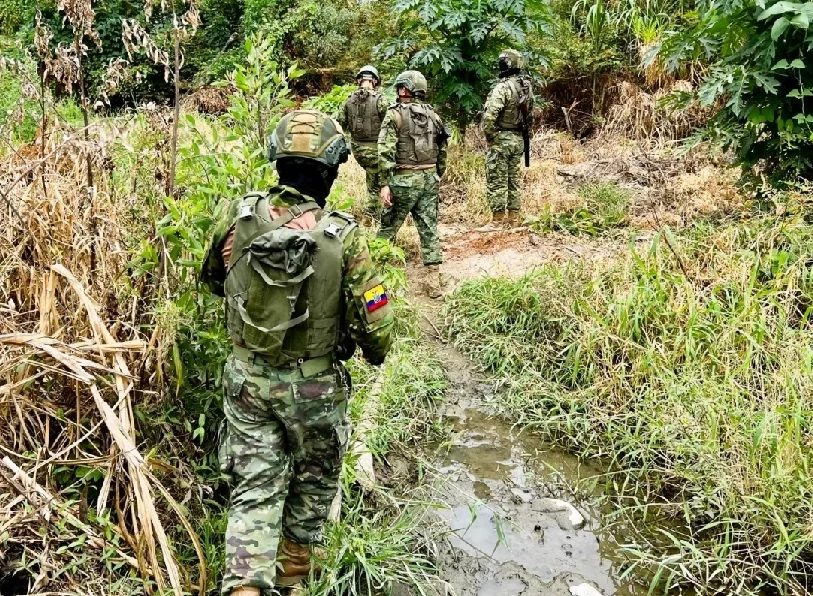Operación contra minería ilegal