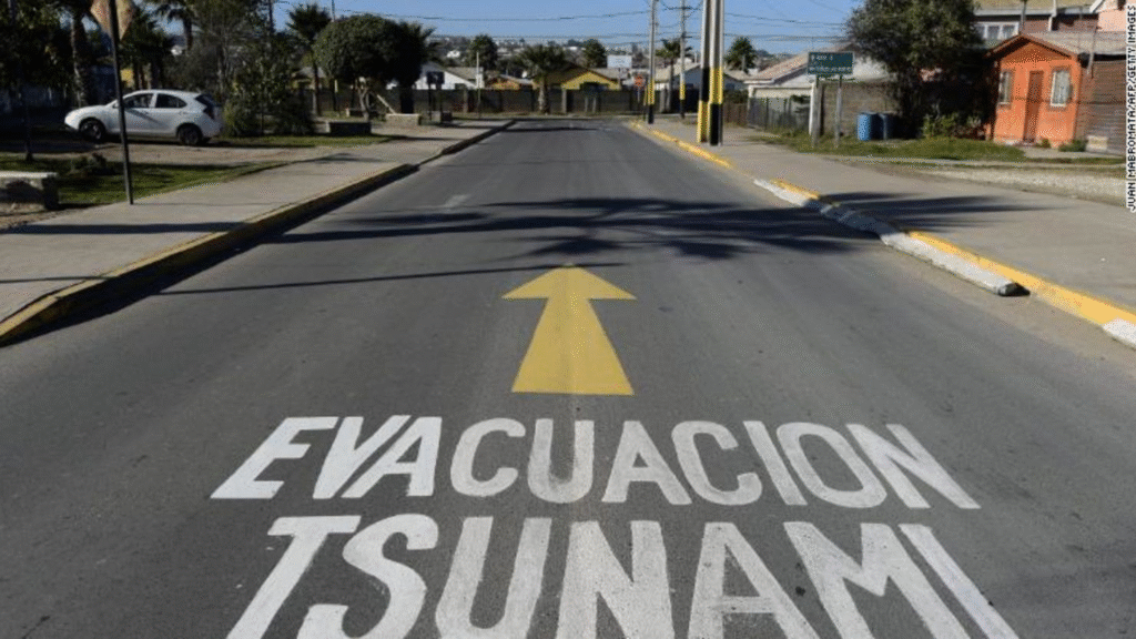 Alerta de tsunami