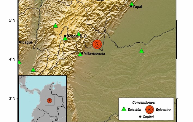 Sismo Colombia