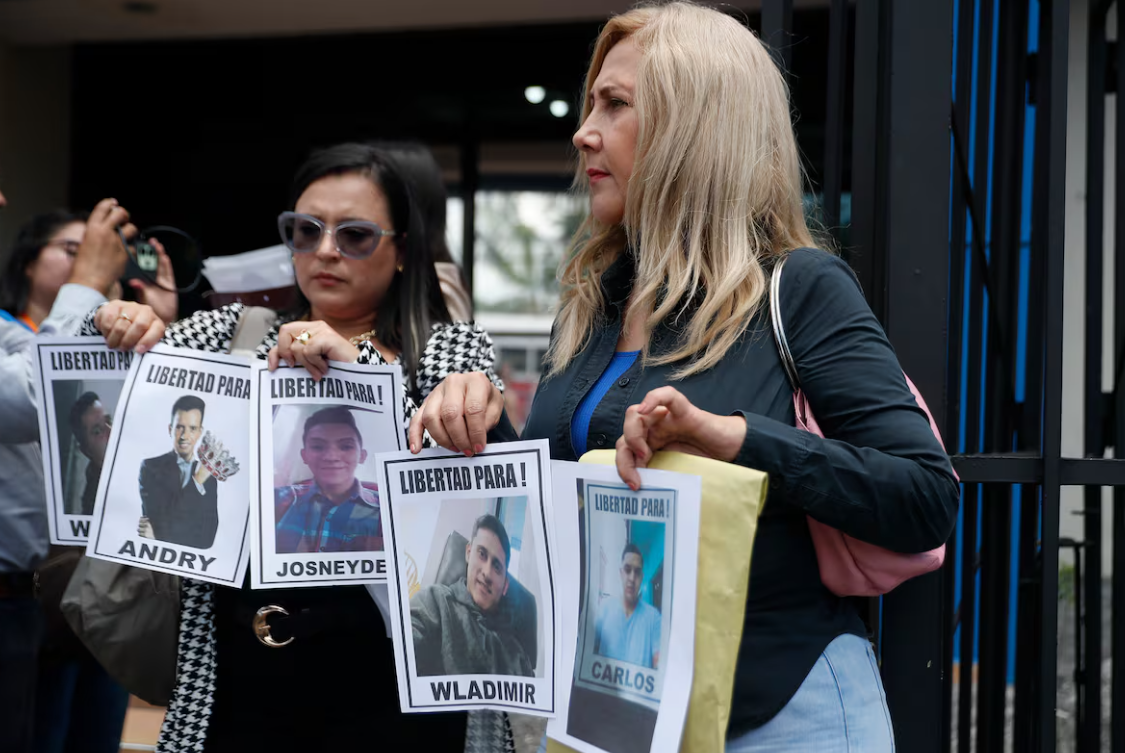 venezolanos secuestrados