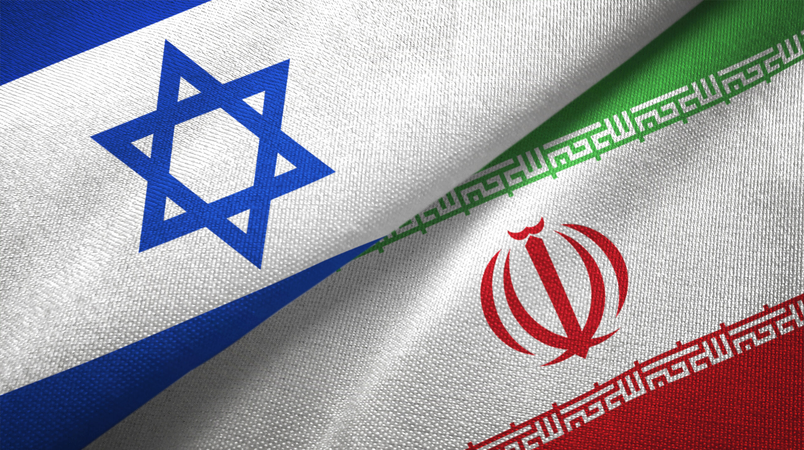 Israel and Iran two flags israel iran