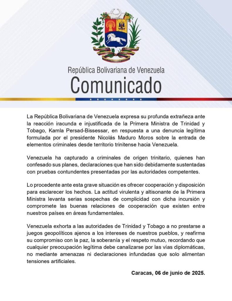 Trinidad y Tobago