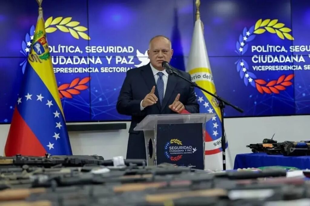 Diosdado declara acerca de la operación