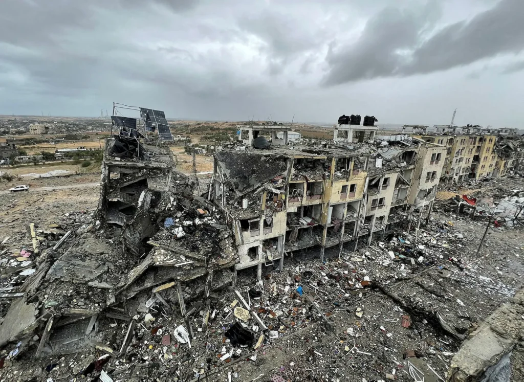 Beit Hanun, en Gaza, se convirtió en un desierto postapocalíptico