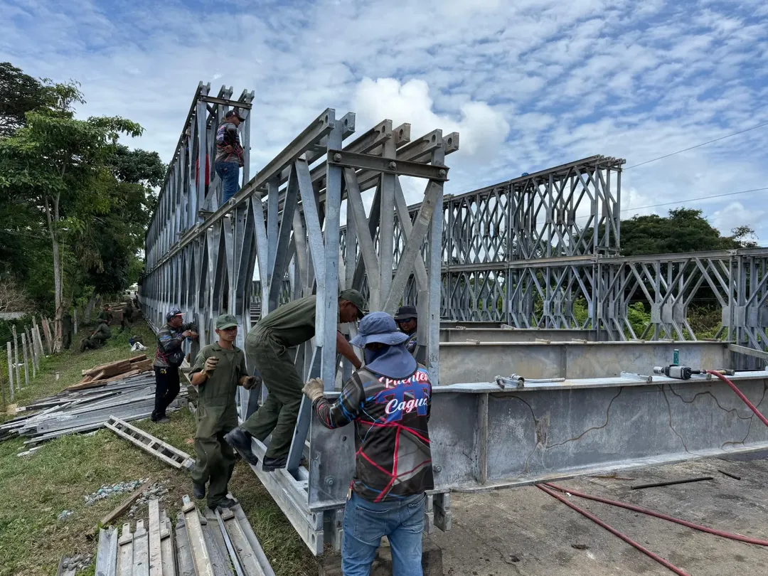 7 obras claves impulsan la recuperación vial en Apure