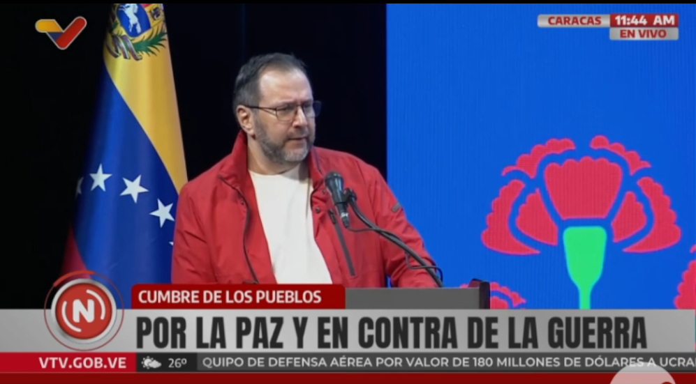 El Canciller Yván Gil Convoca a la Unidad de los Pueblos en Cumbre Internacional: “Solo la Organización Global Garantiza la Paz Verdadera”