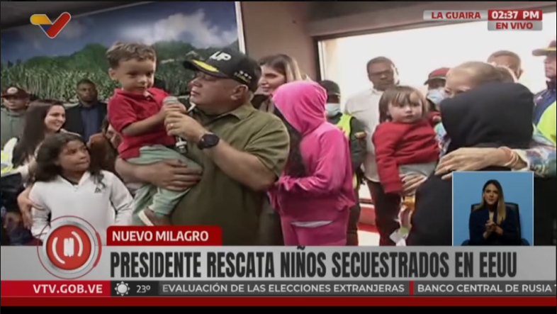 Siete niños venezolanos liberados regresan a casa tras ser rescatados del secuestro
