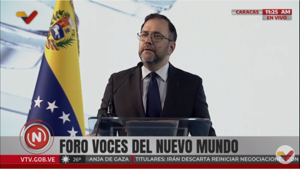 Un llamado desde Caracas para fortalecer la soberanía, la verdad y la lucha por la justicia global
