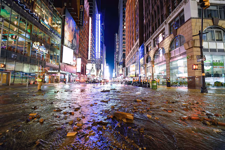 Inundaciones Sin Precedentes Colapsan Nueva York y Nueva Jersey tras Intensas Lluvias: Estado de Emergencia, Caos y Reclamos Ciudadanos