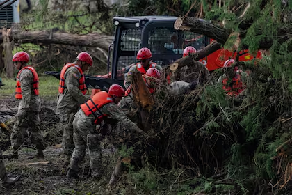 Operaciones de rescate en Texas