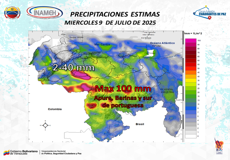 INAMEH reporte oficial