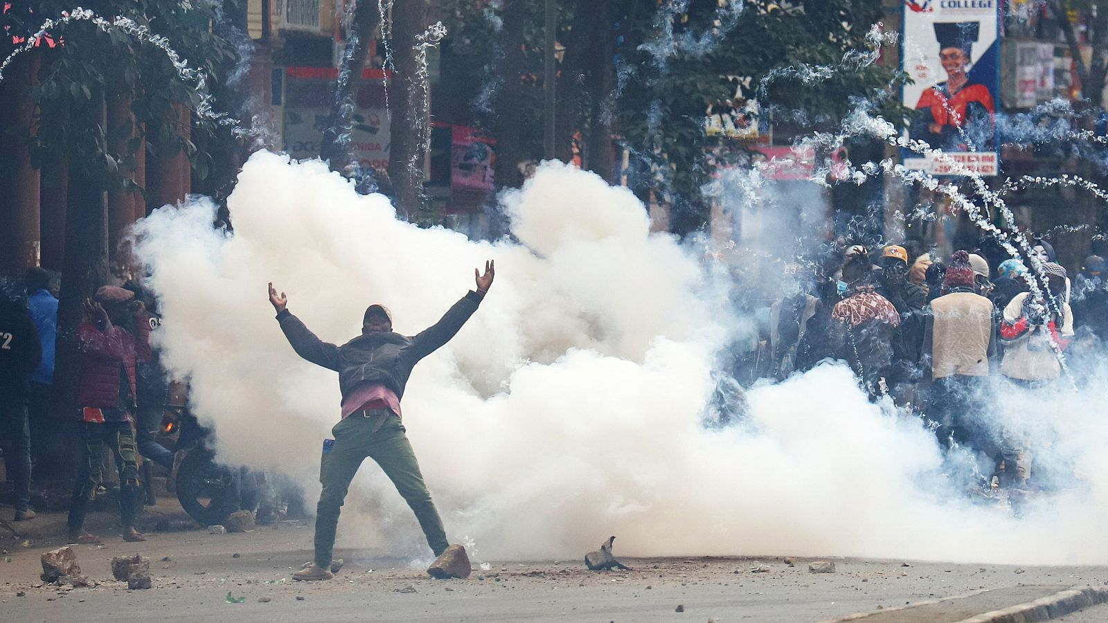 protestas en Kenia