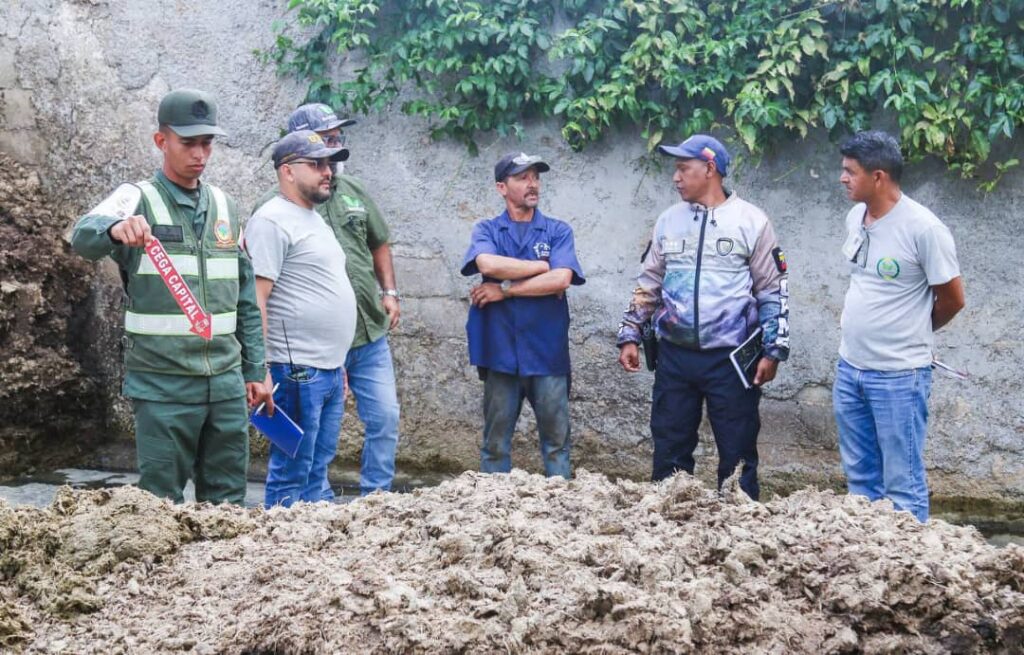 Fuerte operativo ambiental en Táchira: 208 litros de sustancias peligrosas retenidos para proteger el ecosistema
