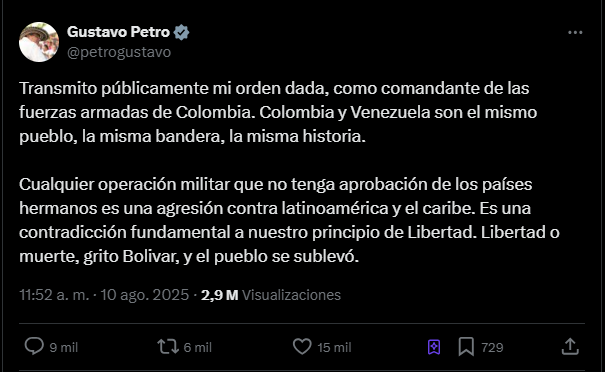 América Latina rechaza la absurda recompensa de 50 millones de dólares contra el presidente Nicolás Maduro