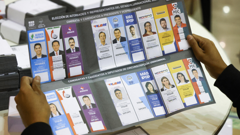 Bolivia se prepara para elegir nuevo liderazgo en elecciones decisivas con casi 8 millones de votantes habilitados