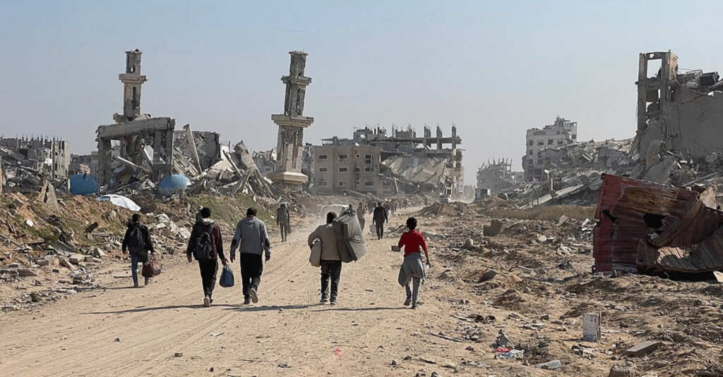 Desplazamientos forzosos y evacuaciones masivas en Gaza bajo el asedio de Israel