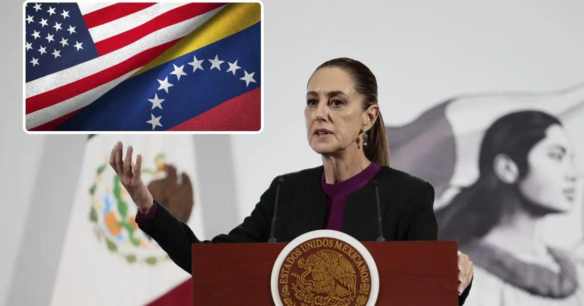 Sheinbaum rechaza operativos militares de EE.UU. en el Caribe cerca de Venezuela