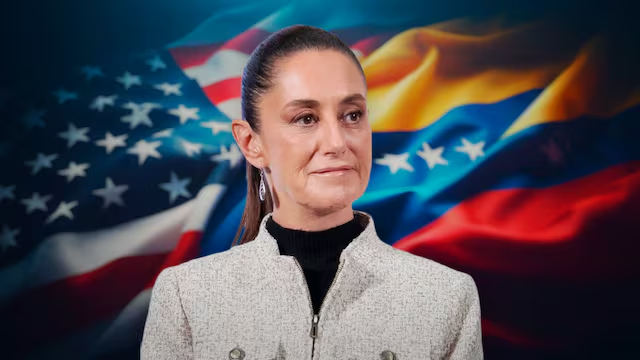 Sheinbaum rechaza operativos militares de EE.UU. en el Caribe cerca de Venezuela