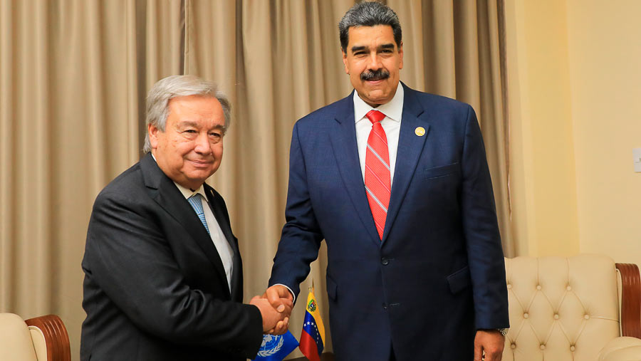 Presidente Nicolás Maduro solicita a la ONU intervención ante despliegue militar de EEUU en el Caribe