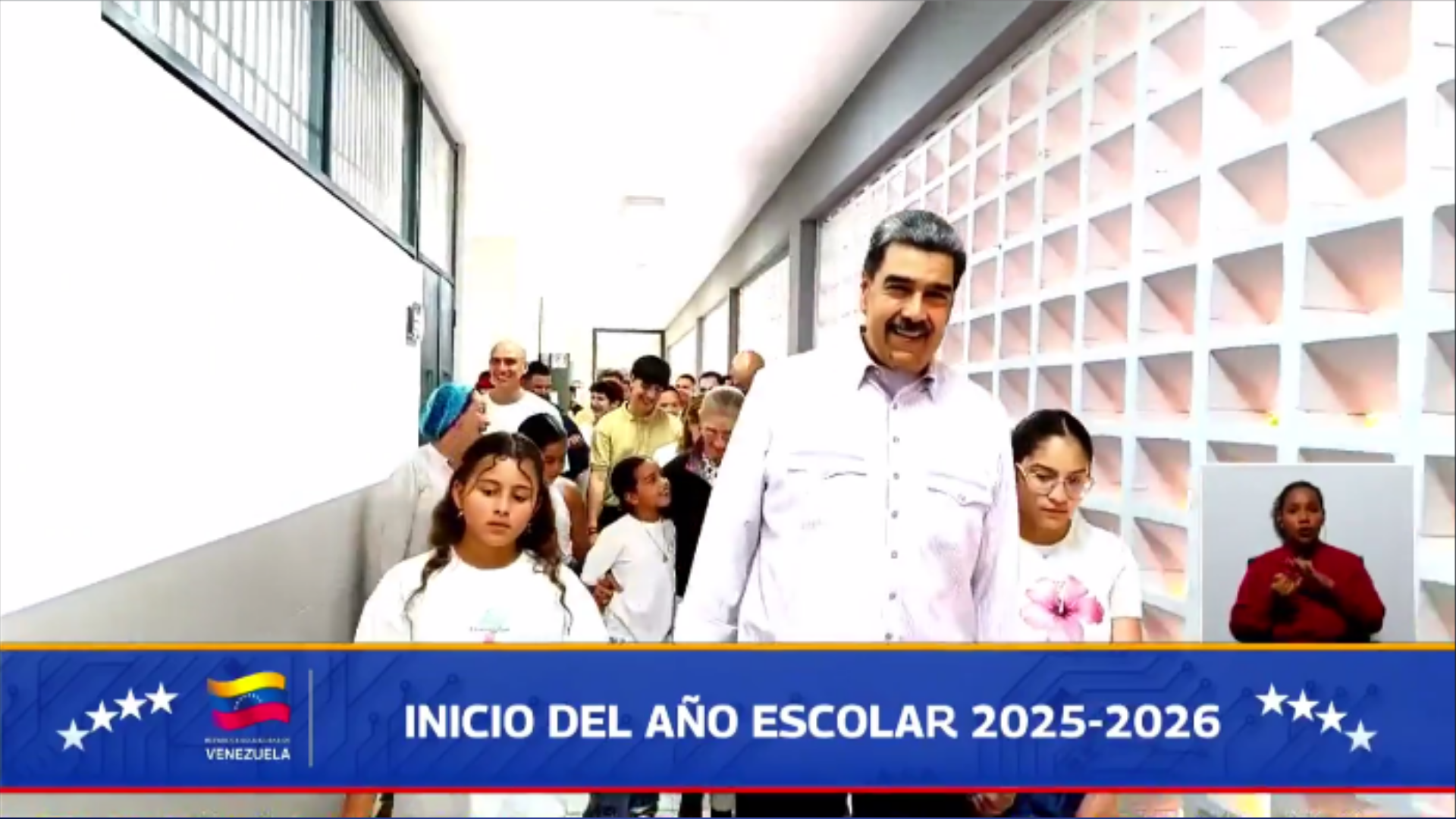 Presidente Nicolás Maduro, dio oficialmente inicio al año escolar 2025-2026