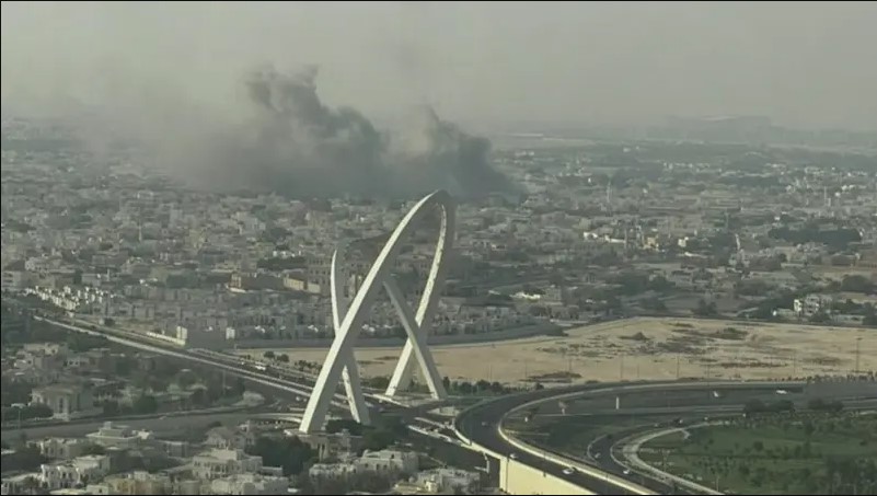 israel bombardeó