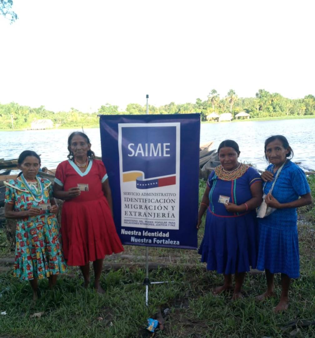 Gobernación y SAIME fortalecen la identidad indígena en Guayana Esequiba con masiva jornada de cedulación en Antonio Díaz