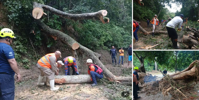 Fuerte oleada de lluvias obliga a cerrar las rutas hacia zonas costeras de Aragua