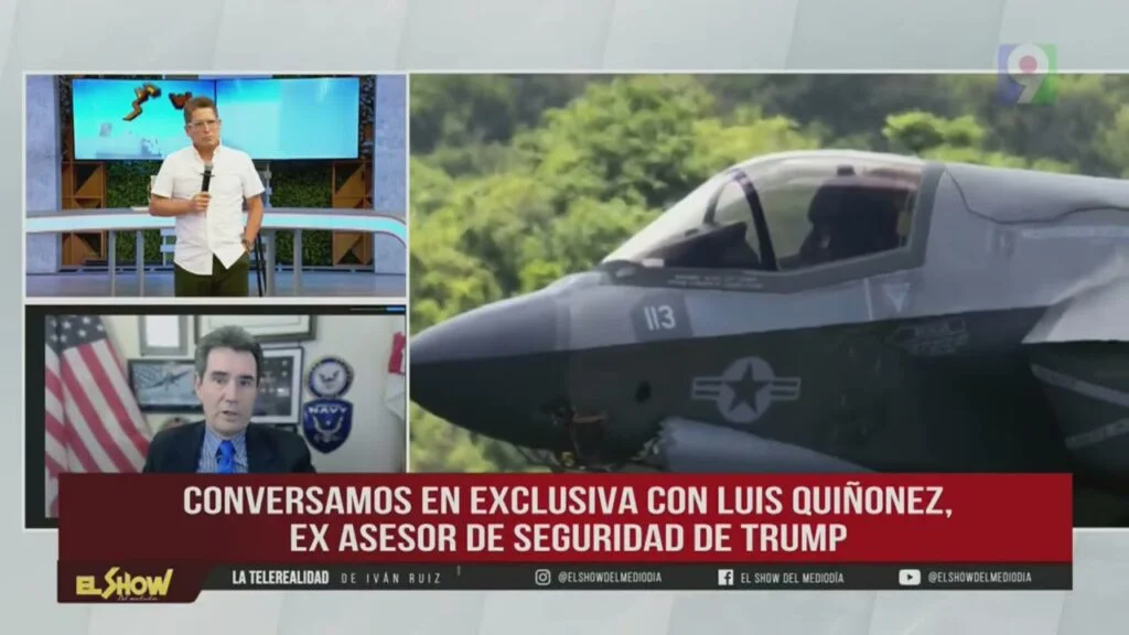 Exasesor de Trump, Luis Quiñones, corta llamada en vivo al ser cuestionado sobre falsas teorías del narcotráfico en el Caribe