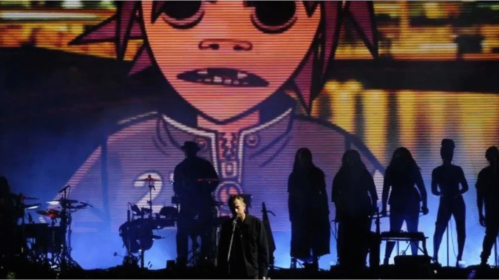 Gorillaz demuestra su apoyo incondicional a Palestina en concierto benéfico "Together For Palestine"