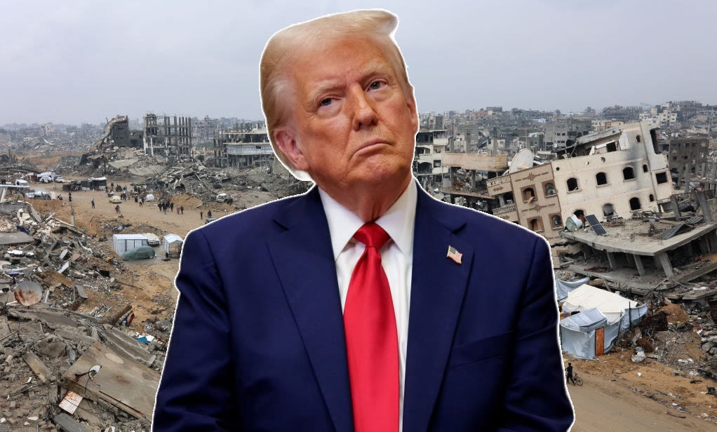 Trump apoya el desplazamiento forzado en Gaza y Cisjordania