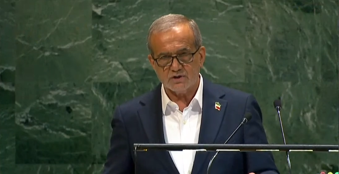 Presidente de Irán denuncia agresiones y acusa a Estados Unidos e Israel de violar la paz mundial en la ONU