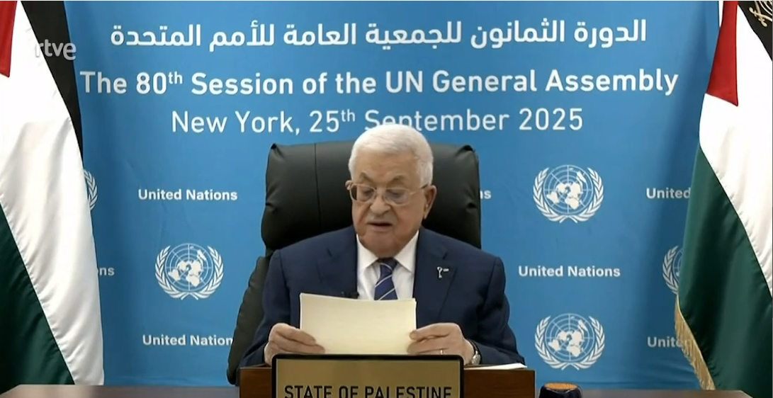 Mahmoud Abbas ante la ONU: “Palestina exige justicia, libertad y fin del genocidio en Gaza”