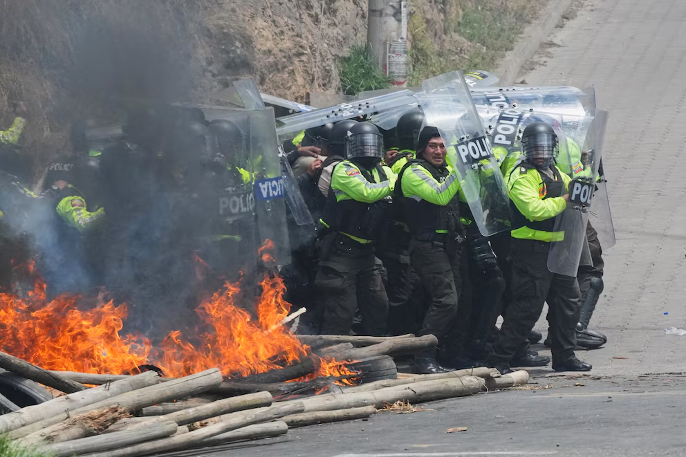 Ecuador en llamas: Paro indígena y represión bajo el gobierno de Daniel Noboa