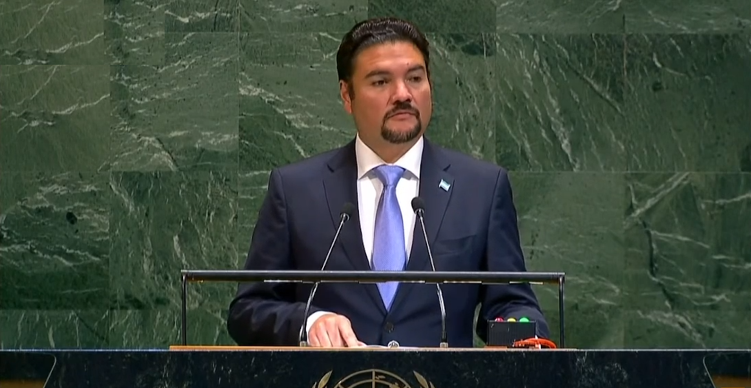 Javier Bú Soto: Honduras denuncia sanciones ilegales y rechaza ocupaciones extranjeras en la ONU