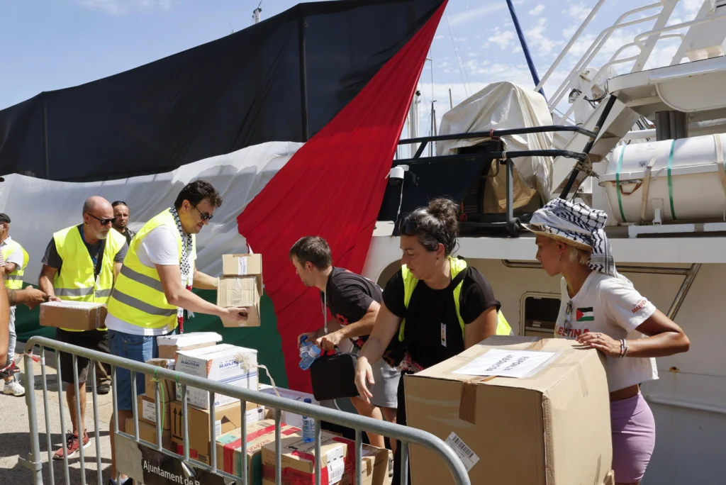 La Flotilla Humanitaria SUMUD enfrenta riesgos mayores al acercarse a las Costas Palestinas