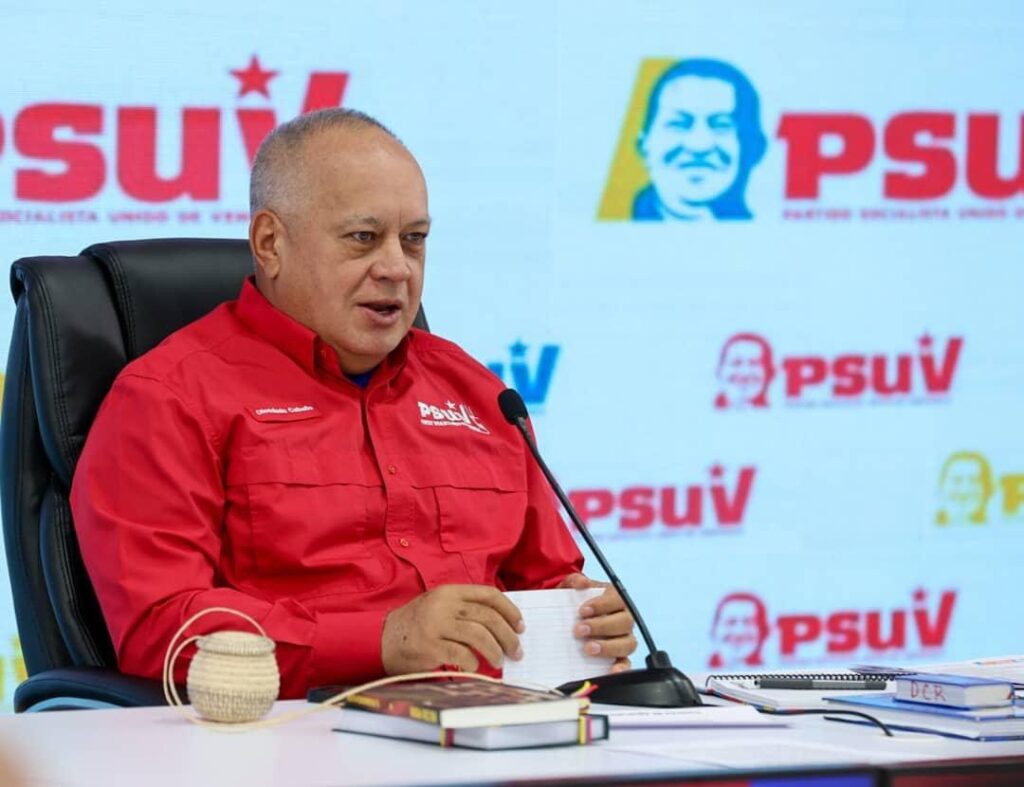 Diosdado Cabello denuncia imperialismo y reafirma resistencia activa y diplomacia de paz