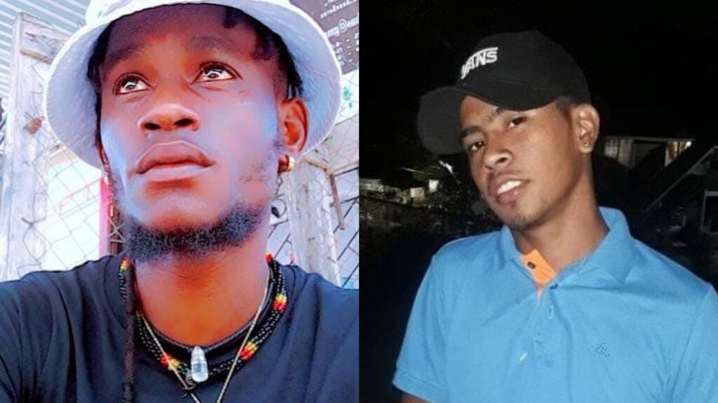 Keon Fogenay y Ronaldo Peters, víctimas de la brutalidad policial en Guyana