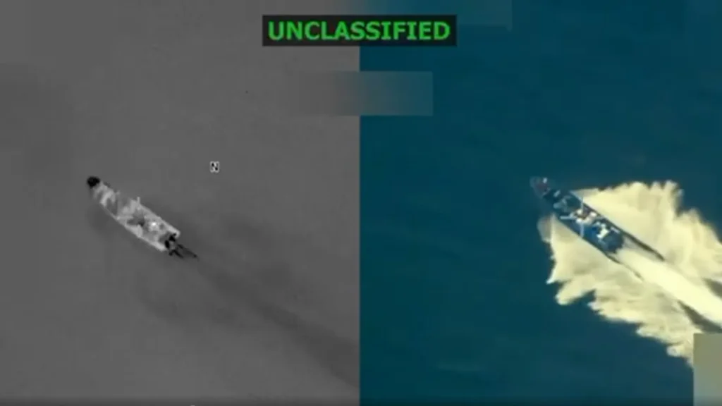Ataque contra lancha en el caribe, por parte de Estados Unidos.