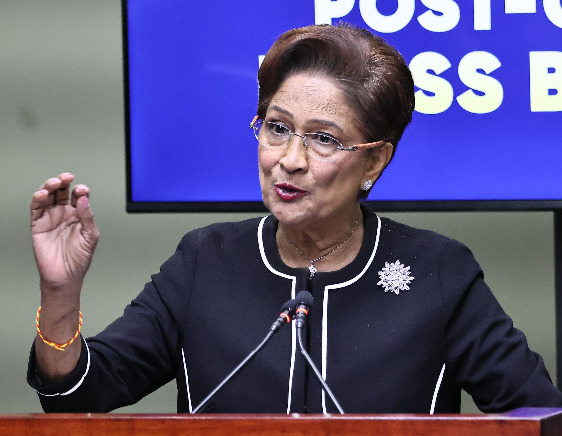 Primera Ministra de Trinidad y Tobago, Kamla Persad Bissessar