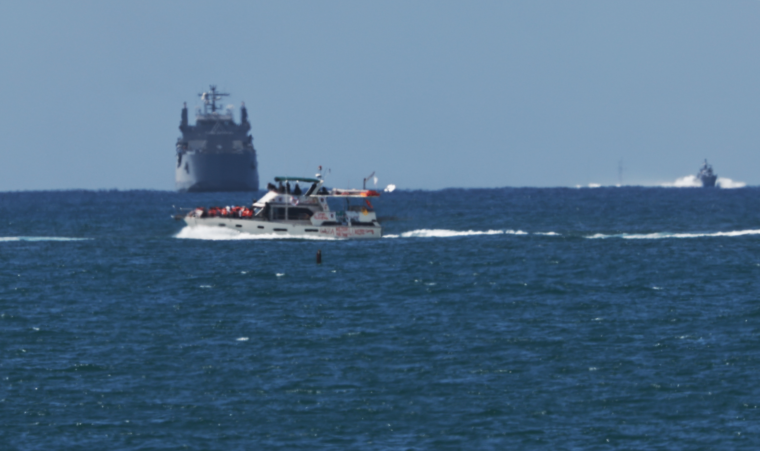 Israel intercepta la mayor parte de la Flotilla Humanitaria SUMUD y detiene sus barcos en el puerto de Ashdod, mientras el Mikeno se acerca a Gaza
