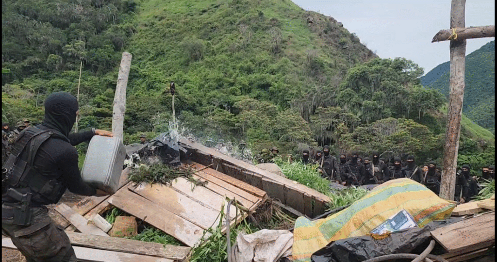 FANB destruyeron 10 campamentos de grupos guerrilleros colombianos, 9 del ELN y 1 de las FARC