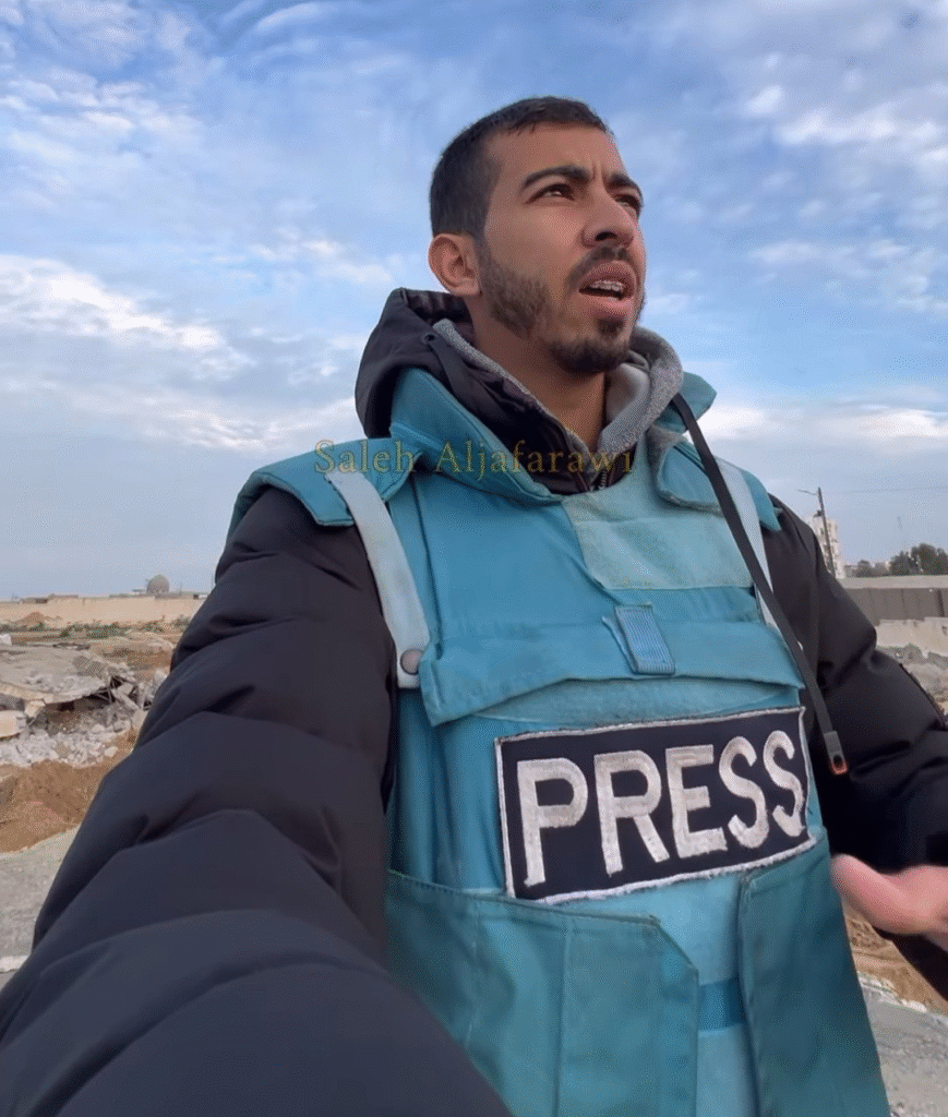 Testamento del periodista palestino Saleh Aljafarawi