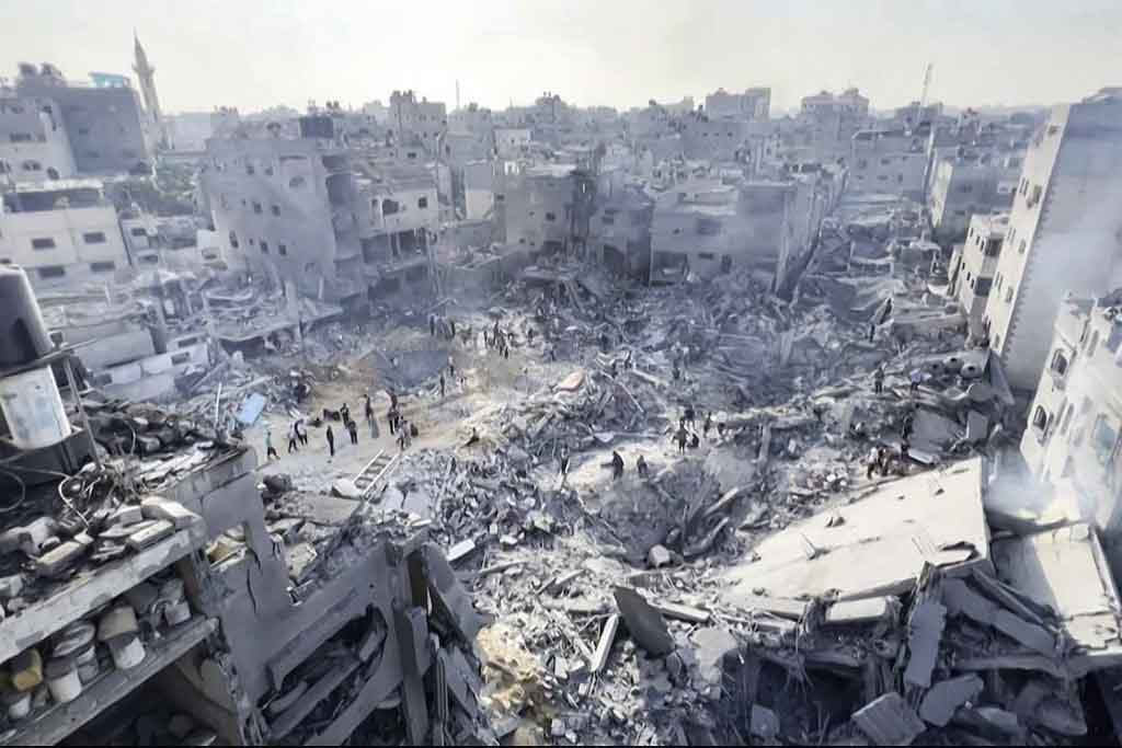 Devastación en Gaza: imágenes de drones revelan la magnitud de los daños tras acuerdo de paz