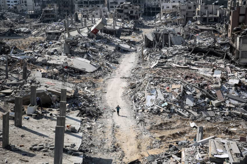 Devastación en Gaza: imágenes de drones revelan la magnitud de los daños tras acuerdo de paz