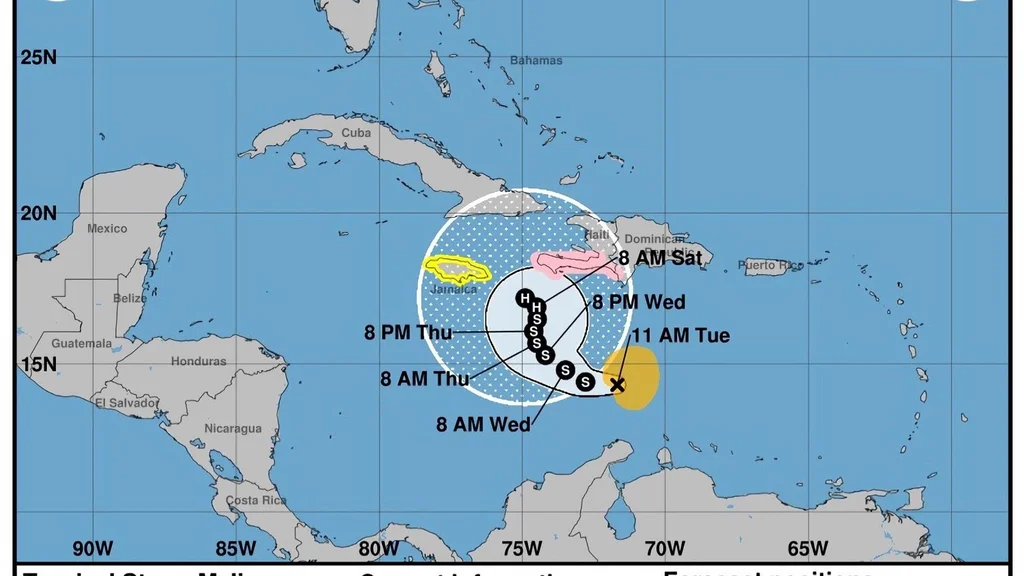 Tormenta Tropical Melissa: Alerta en varias regiones de Venezuela