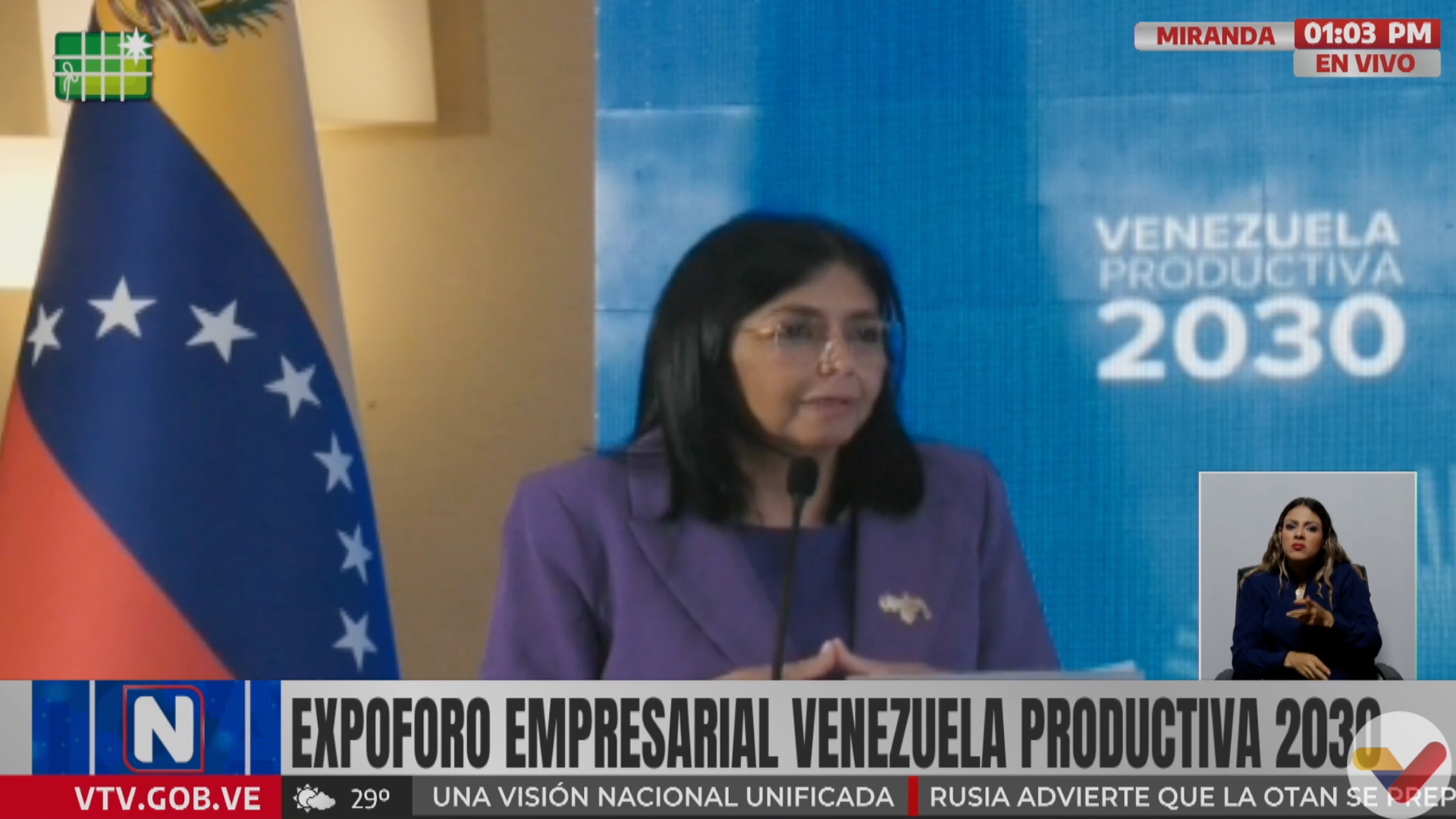 Venezuela Productiva 2030: camino firme hacia un futuro próspero y sostenible