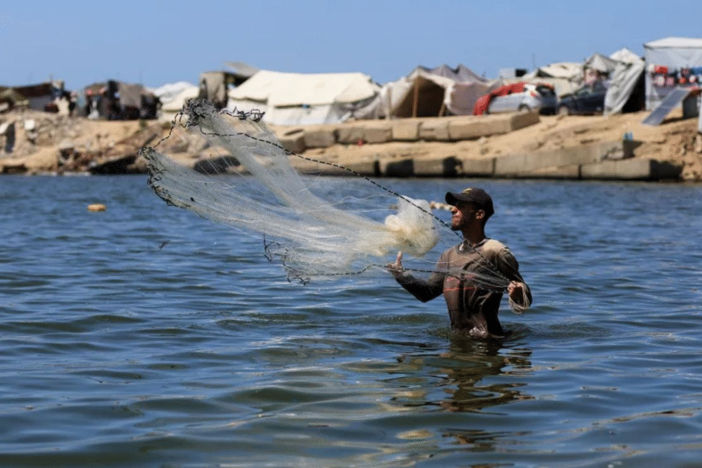 Impacto inesperado de la Flotilla Global Sumud: pescadores palestinos volvieron al mar